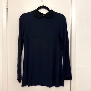 Cooperative - Navy Blue Long Sleeve Tunic